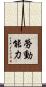 勞動能力 Scroll
