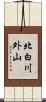 北白川外山 Scroll