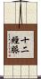 十二經脈 Scroll