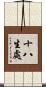 十八生處 Scroll