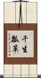 千生瓢箪 Scroll