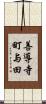 善導寺町与田 Scroll