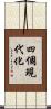 四個現代化 Scroll