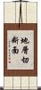 地層切断面 Scroll