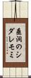垂洞のシダレモミ Scroll