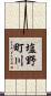 塩野町川 Scroll