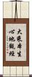 大乘本生心地觀經 Scroll