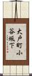 大戸町小谷坂下 Scroll