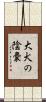 大犬の陰嚢 Scroll