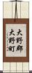 大野郡大野町 Scroll