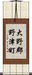 大野郡野津町 Scroll