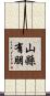山縣有朋 Scroll