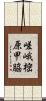 嵯峨樒原甲脇 Scroll