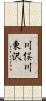 川俣川東沢 Scroll
