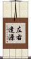 左右逢源 Scroll