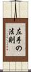 左手の法則 Scroll