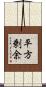 平方剰余 Scroll