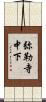 弥勒寺中下 Scroll