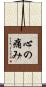 心の痛み Scroll