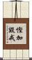 慳加毀戒 Scroll
