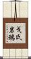 戈氏岩鵐 Scroll