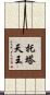 托塔天王 Scroll