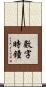 數字時鐘 Scroll