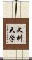 文科大学 Scroll
