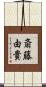 斎藤由貴 Scroll