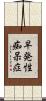 早発性痴呆症 Scroll