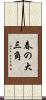 春の大三角 Scroll