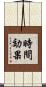 時間効果 Scroll