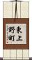 東上野町 Scroll