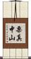 栗真中山 Scroll