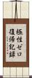 極性ゼロ復帰記録 Scroll