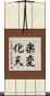 楽変化天 Scroll