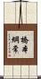 橋本綱常 Scroll