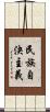民族自決主義 Scroll
