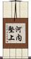河内堅上 Scroll
