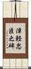 津軽忠臣之碑 Scroll