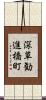 深草勧進橋町 Scroll