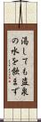 渇しても盗泉の水を飲まず Scroll