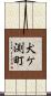 犬ケ渕町 Scroll