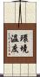環境溫度 Scroll