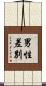 男性差別 Scroll
