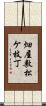 畑屋敷松ケ枝丁 Scroll
