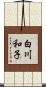 白川和子 Scroll