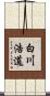 白川浩道 Scroll