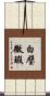 白璧微瑕 Scroll
