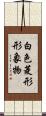 白色菱形形象物 Scroll